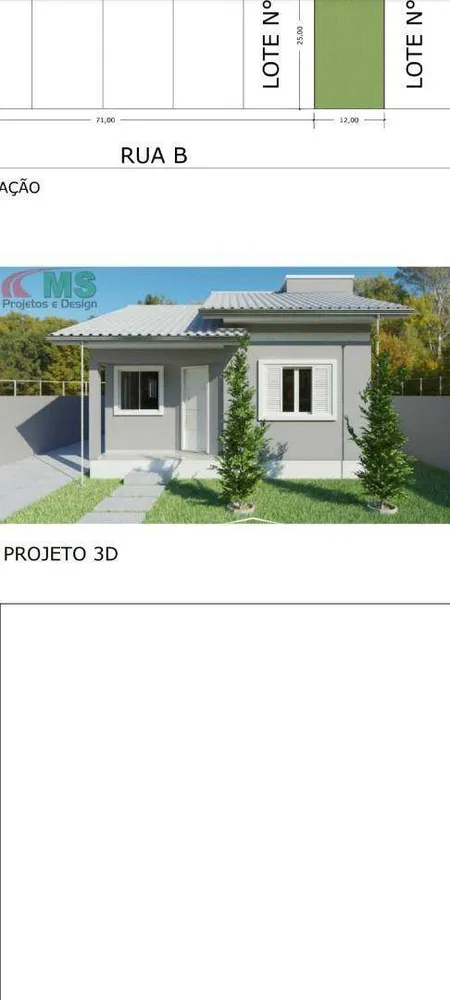 Casa, 2 quartos, 57 m² - Foto 1
