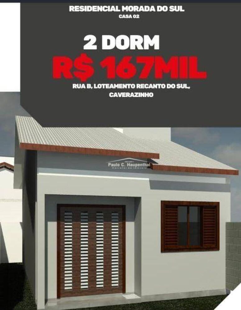 Casa à venda com 2 quartos, 42m² - Foto 1