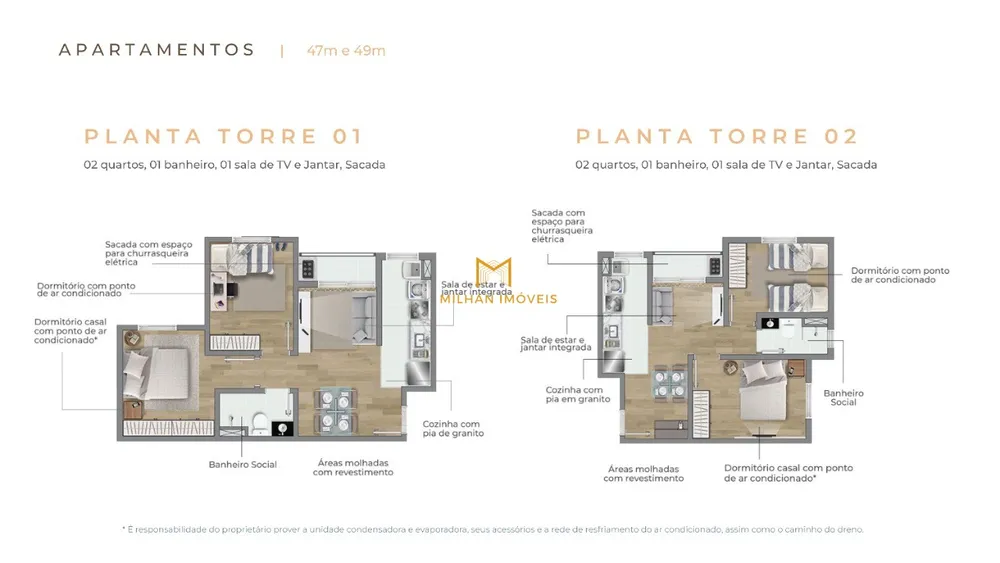 Apartamento, 2 quartos, 47 m² - Foto 20