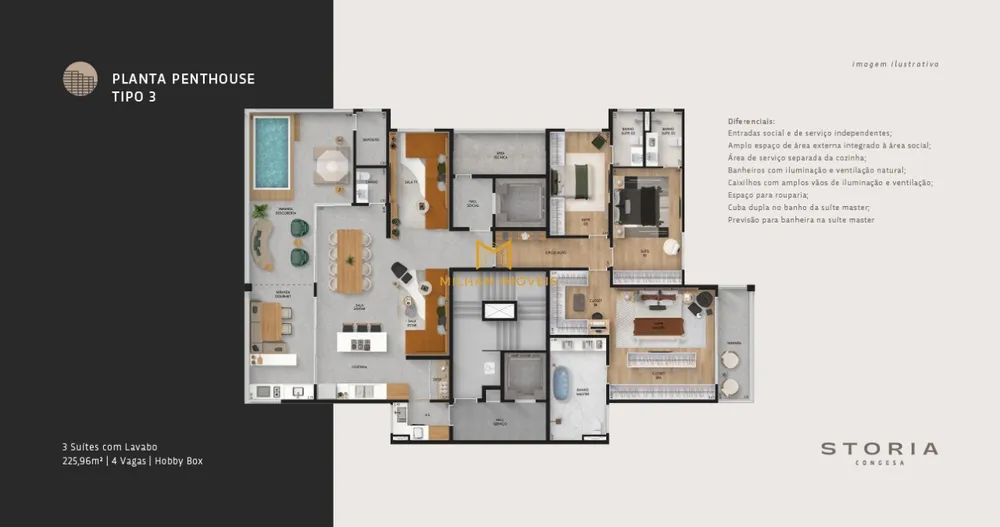 Apartamento, 2 quartos, 114 m² - Foto 5