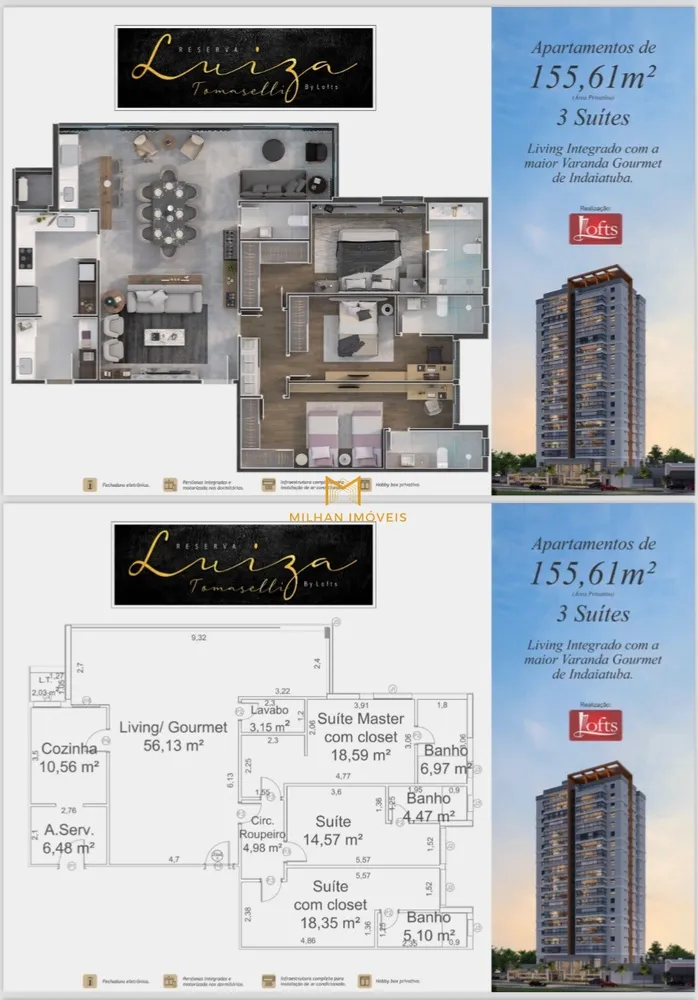 Apartamento, 3 quartos, 155 m² - Foto 10