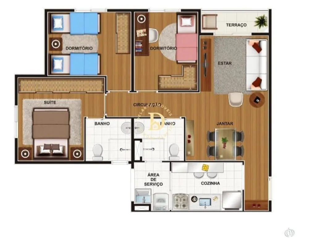 Apartamento, 3 quartos, 68 m² - Foto 14