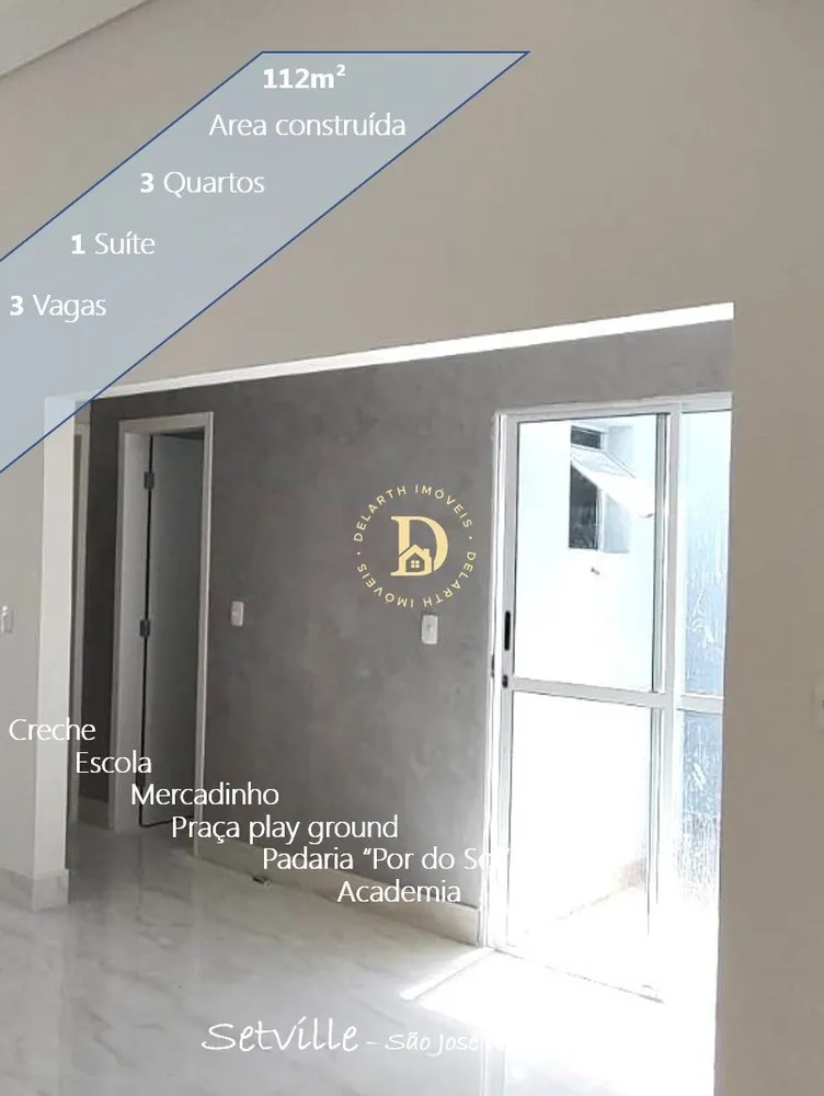 Casa, 3 quartos, 112 m² - Foto 6