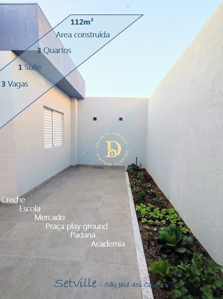 Casa, 3 quartos, 112 m² - Foto 3
