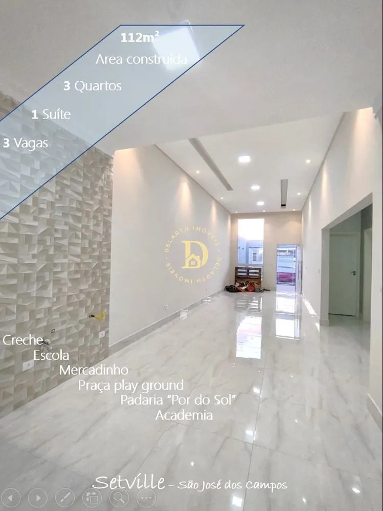 Casa, 3 quartos, 112 m² - Foto 7