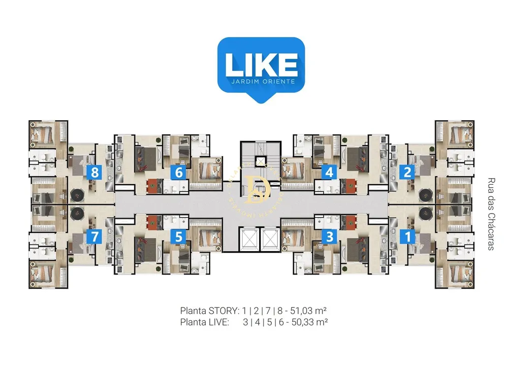 Apartamento, 2 quartos, 50 m² - Foto 9