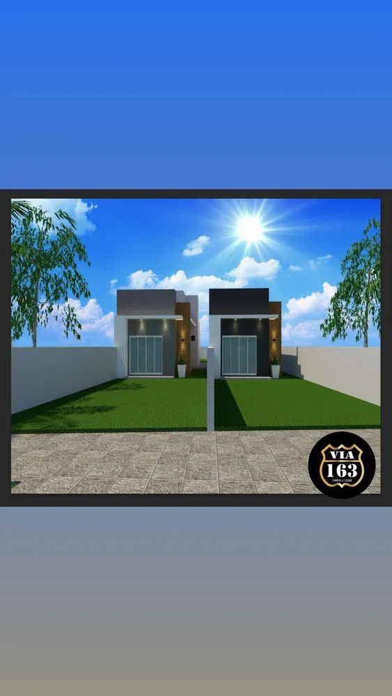 Casa, 2 quartos, 52 m² - Foto 1