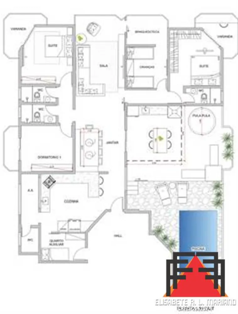 Cobertura, 5 quartos, 137 m² - Foto 6