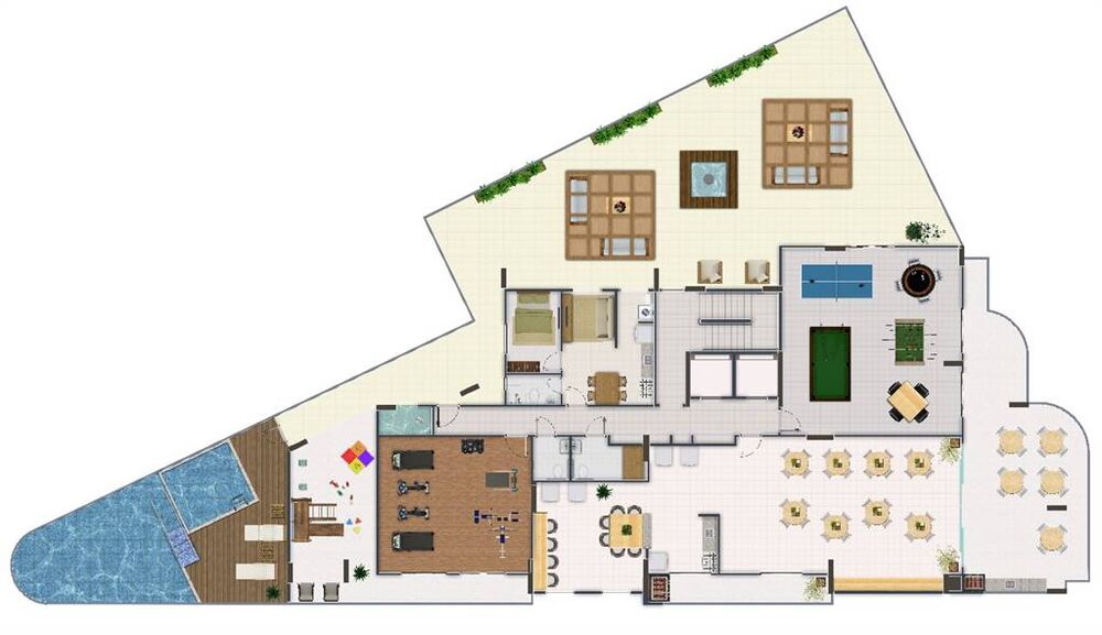 Apartamento, 1 quarto, 46 m² - Foto 3