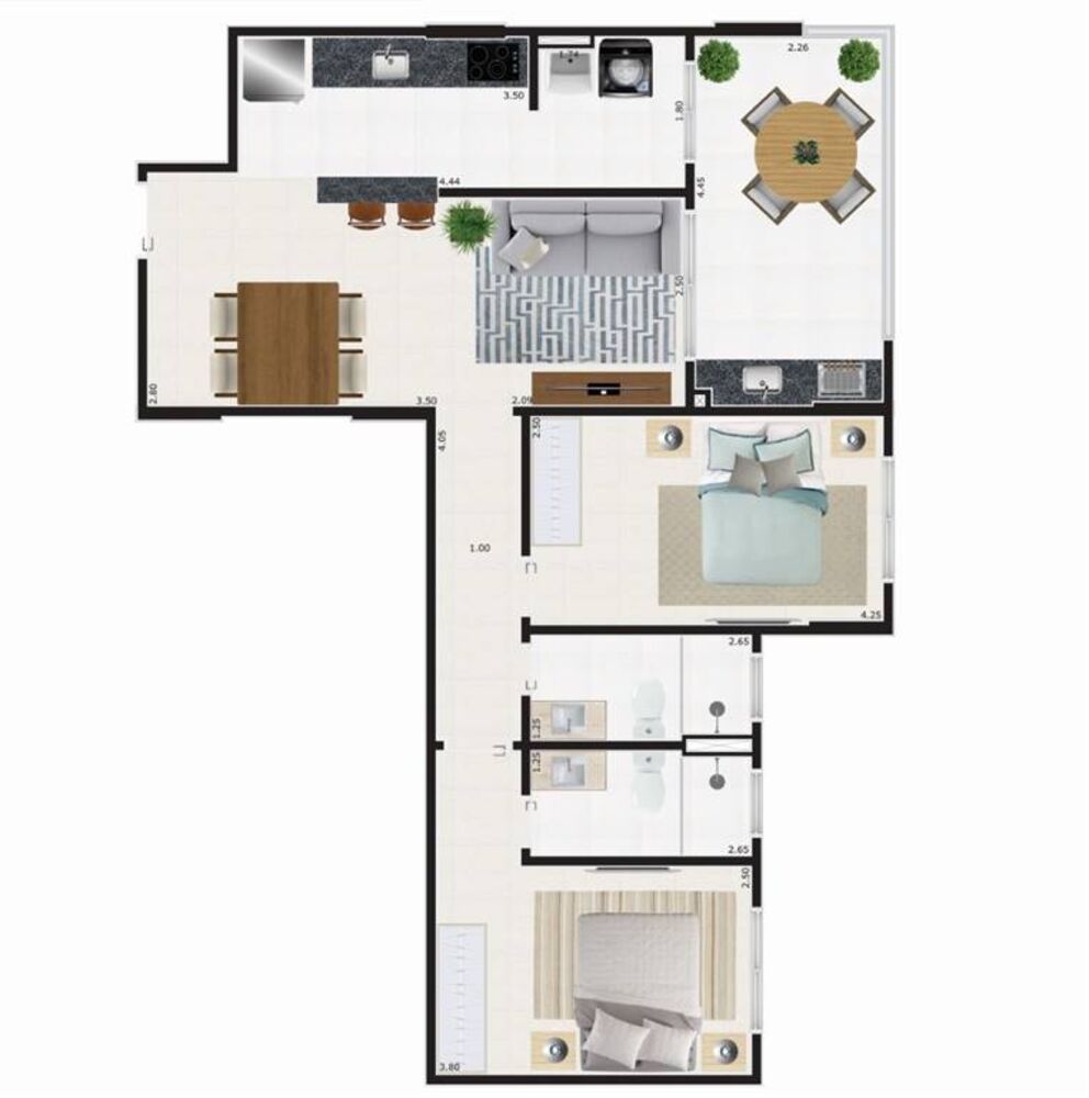 Apartamento, 2 quartos, 78 m² - Foto 12