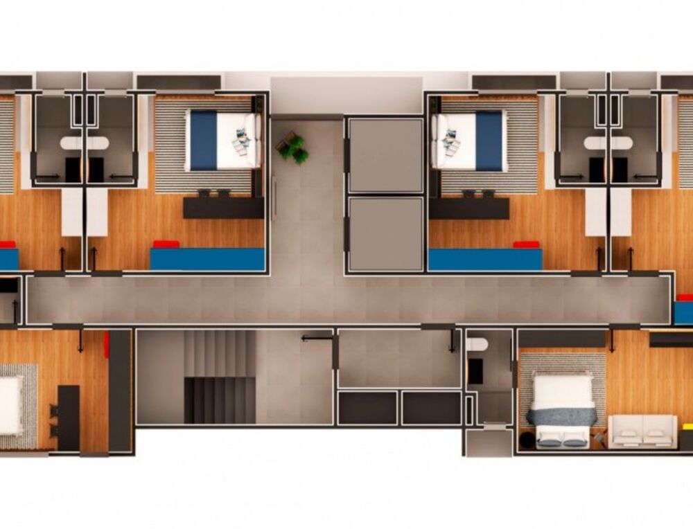 Apartamento, 1 quarto, 27 m² - Foto 2