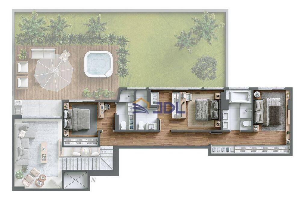 Apartamento, 3 quartos, 187 m² - Foto 4