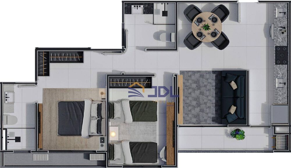 Apartamento, 2 quartos, 60 m² - Foto 8