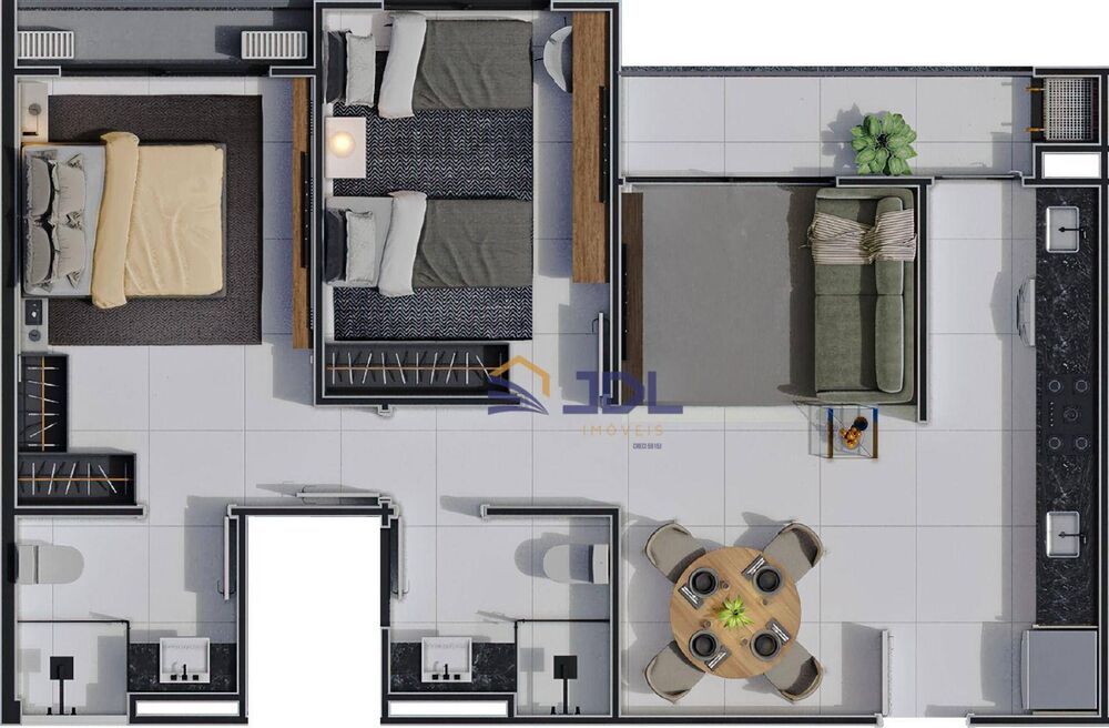 Apartamento, 2 quartos, 60 m² - Foto 14