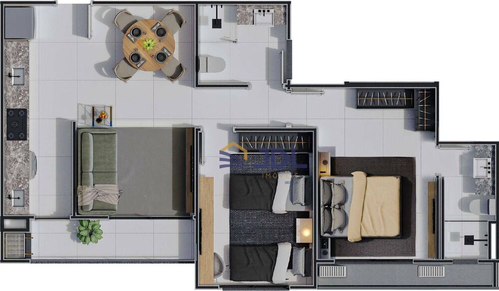 Apartamento, 2 quartos, 60 m² - Foto 12