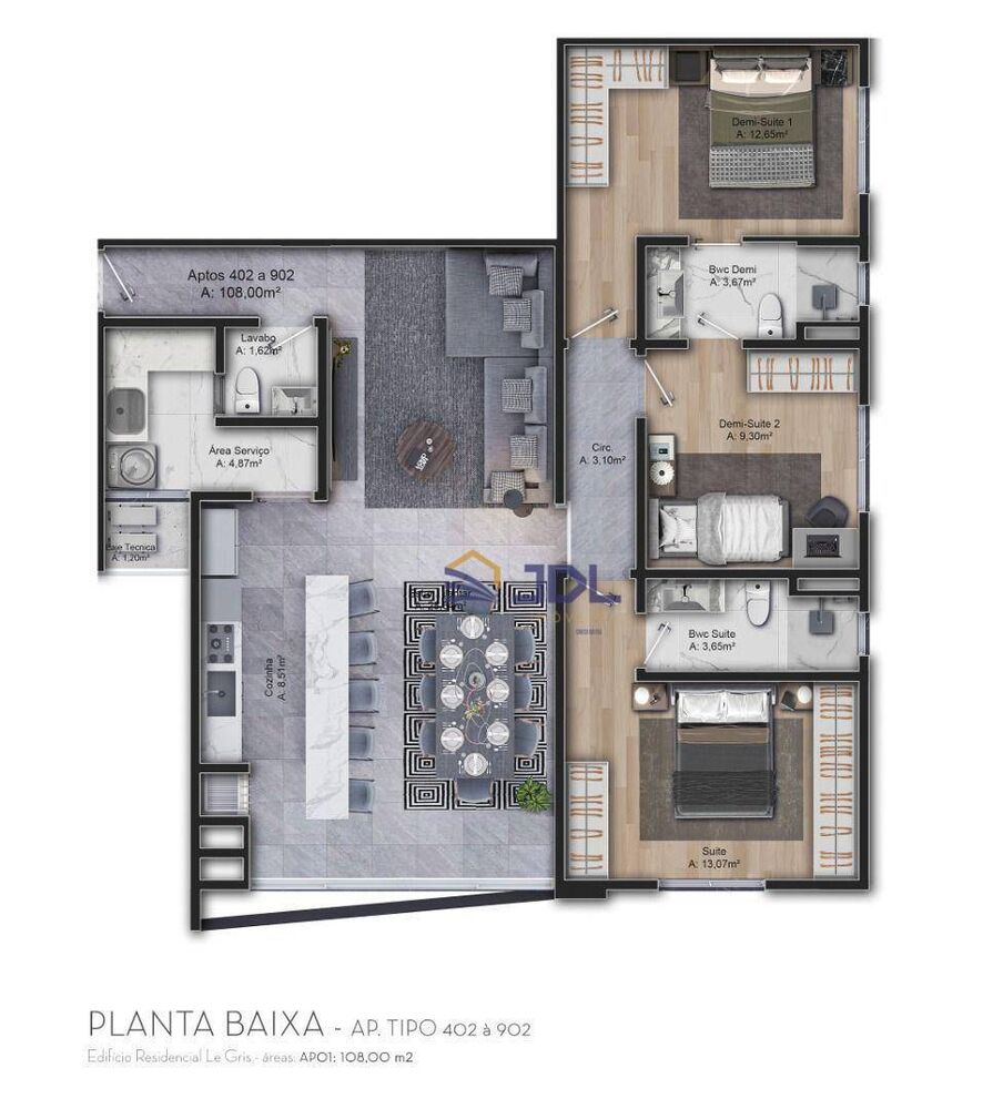 Cobertura, 4 quartos, 231 m² - Foto 35