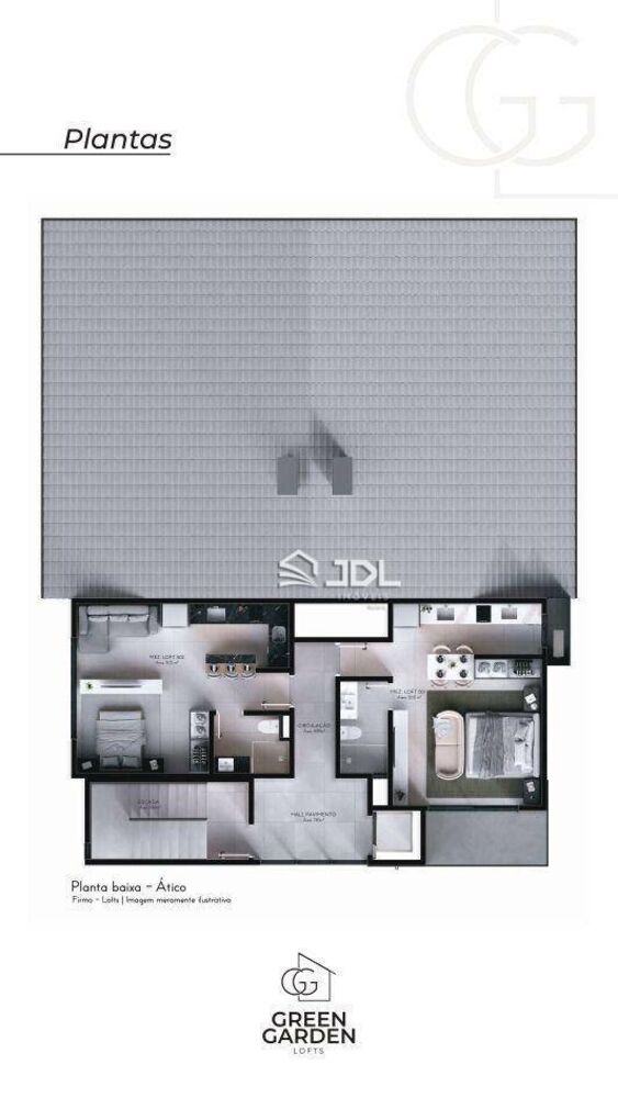 Apartamento à venda com 1 quarto, 31m² - Foto 4