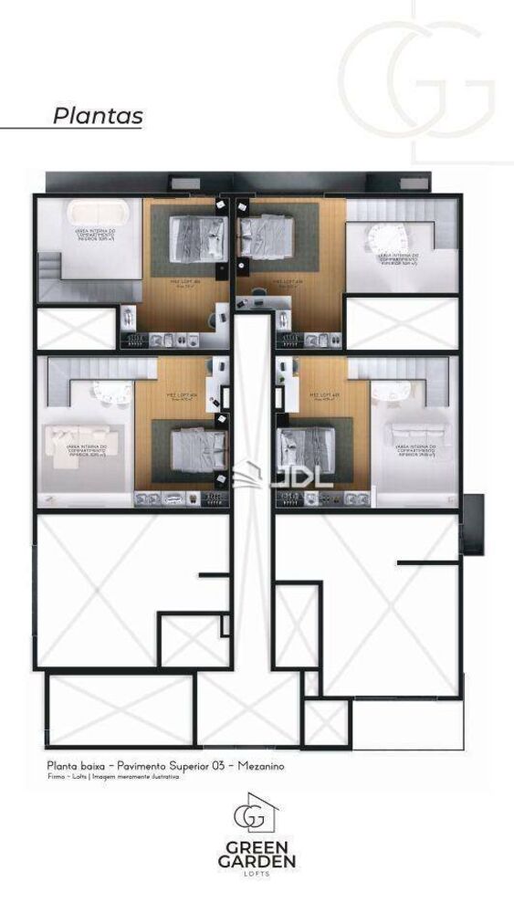 Apartamento à venda com 1 quarto, 31m² - Foto 3