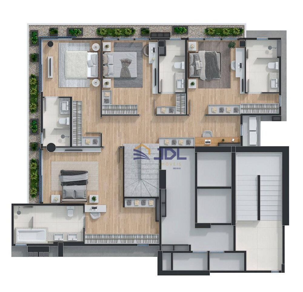 Apartamento, 4 quartos, 199 m² - Foto 19