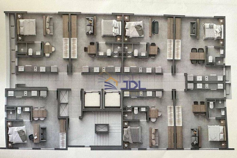 Apartamento, 1 quarto, 34 m² - Foto 2