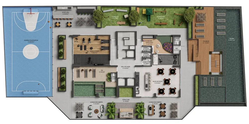 Apartamento, 2 quartos, 82 m² - Foto 2