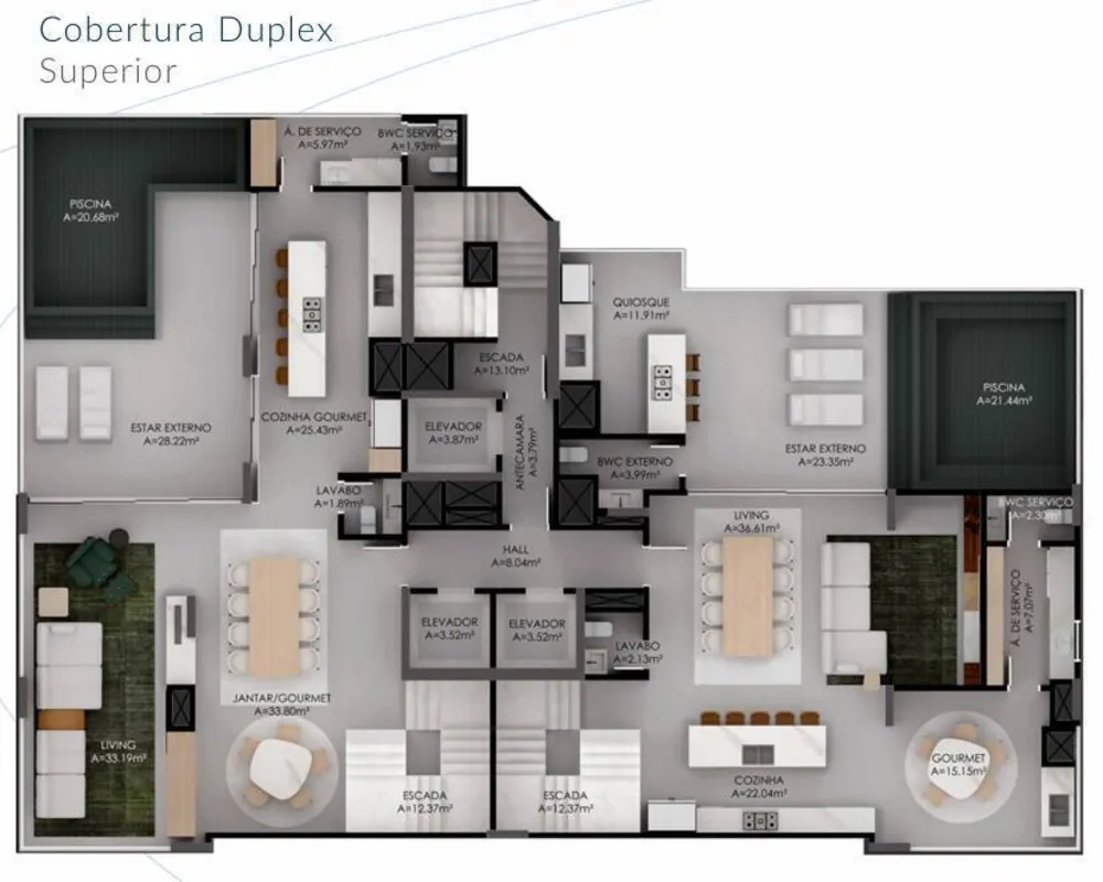Apartamento, 4 quartos, 177 m² - Foto 7