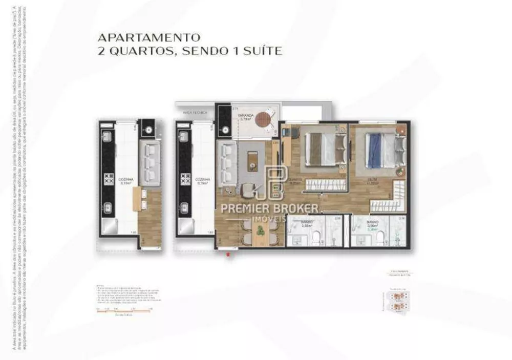 Cobertura, 3 quartos, 146 m² - Foto 33