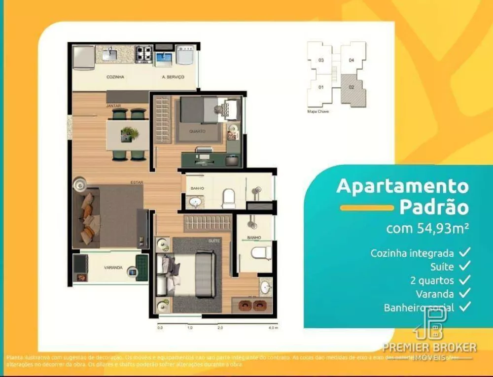 Apartamento, 2 quartos, 54 m² - Foto 30