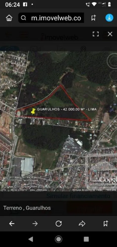 Terreno, 4 hectares - Foto 1
