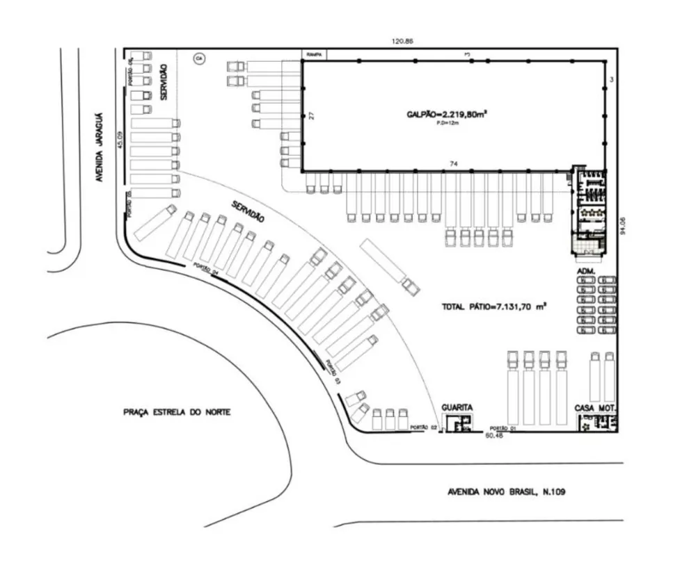 Depósito-Galpão, 2291 m² - Foto 2