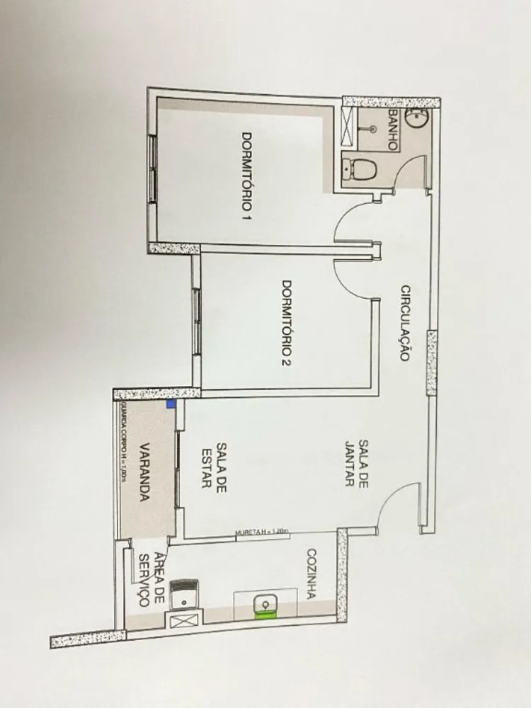 Apartamento, 2 quartos, 52 m² - Foto 8