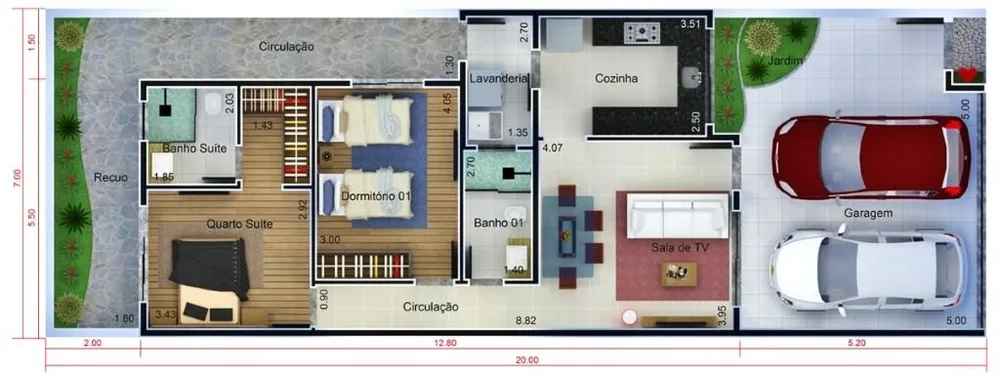 Casa, 2 quartos, 90 m² - Foto 4