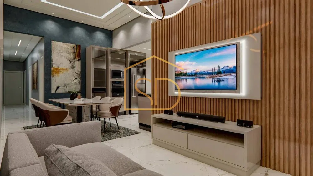 Casa, 3 quartos, 124 m² - Foto 2