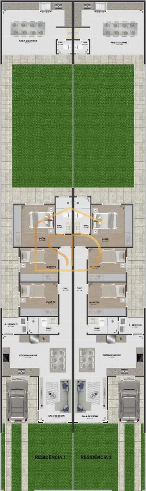 Casa, 3 quartos, 124 m² - Foto 12