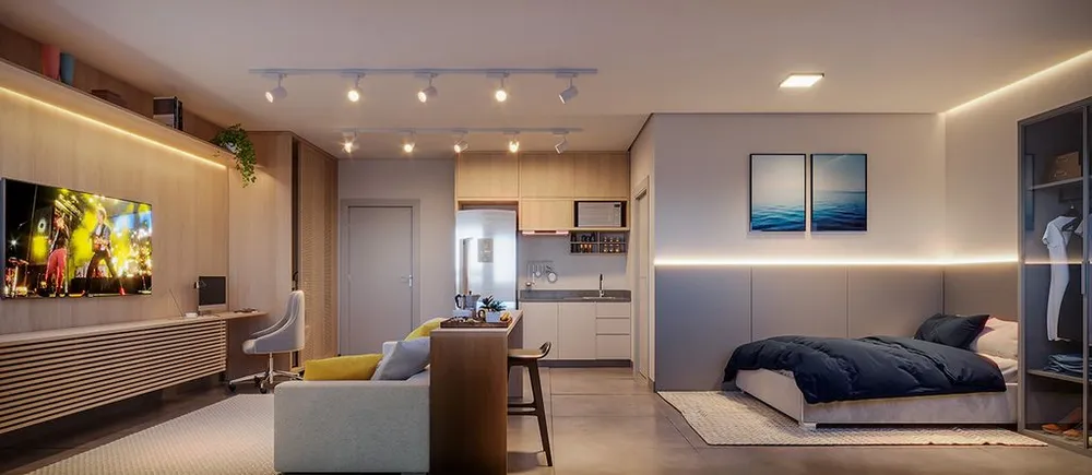 Kitnet-Studio, 26 m² - Foto 4
