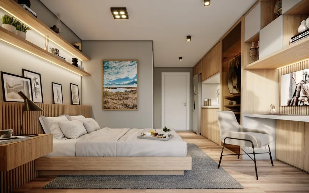 Kitnet-Studio, 25 m² - Foto 3