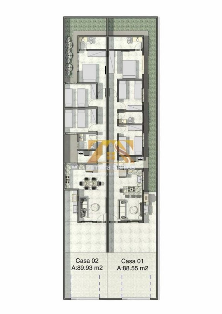 Casa à venda com 3 quartos, 90m² - Foto 6