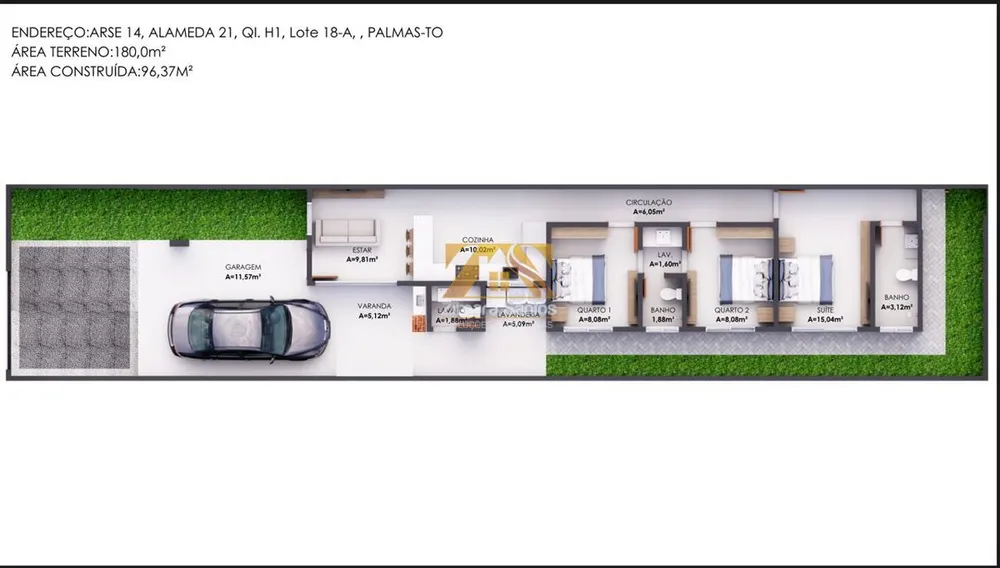 Casa, 3 quartos, 96 m² - Foto 6