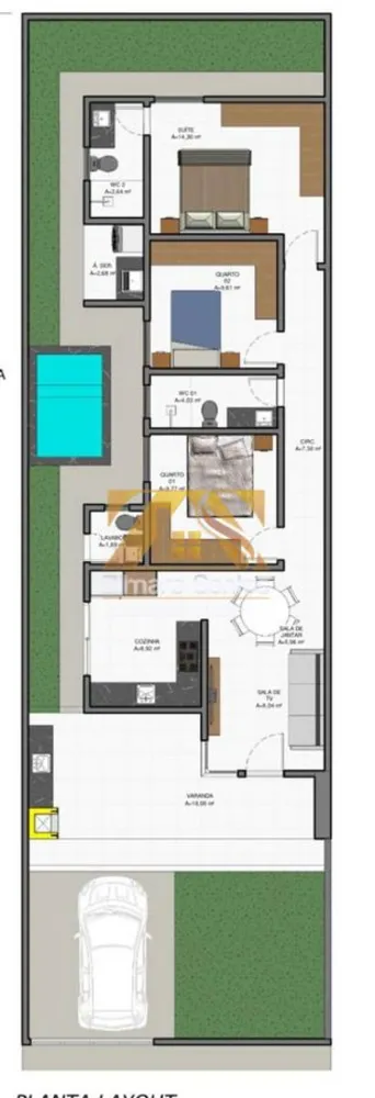 Casa, 3 quartos, 112 m² - Foto 4