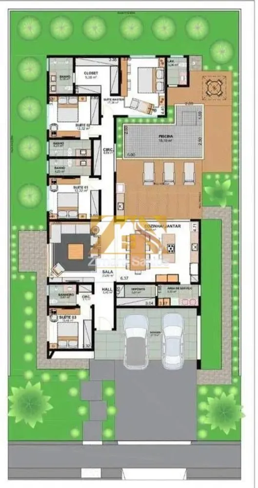Casa de Condomínio, 4 quartos - Foto 7
