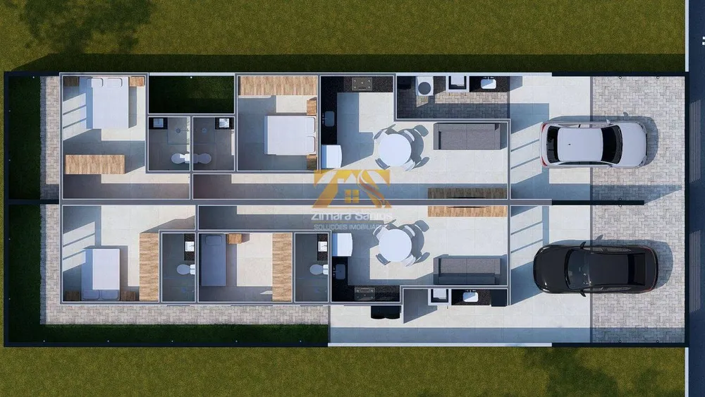 Casa, 2 quartos, 68 m² - Foto 3