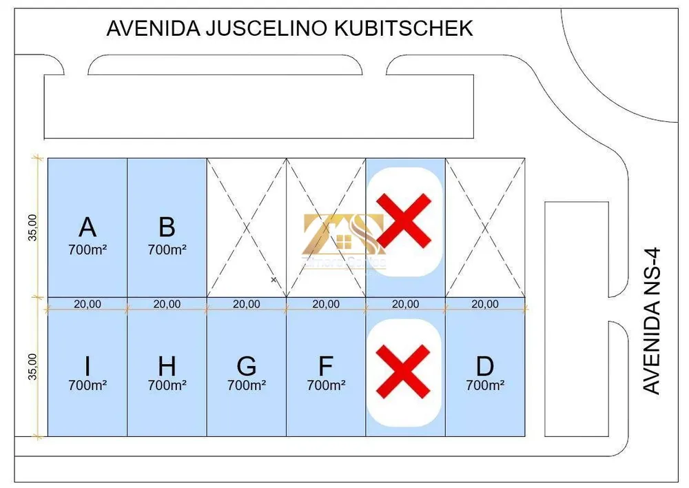 Terreno, 700 m² - Foto 1