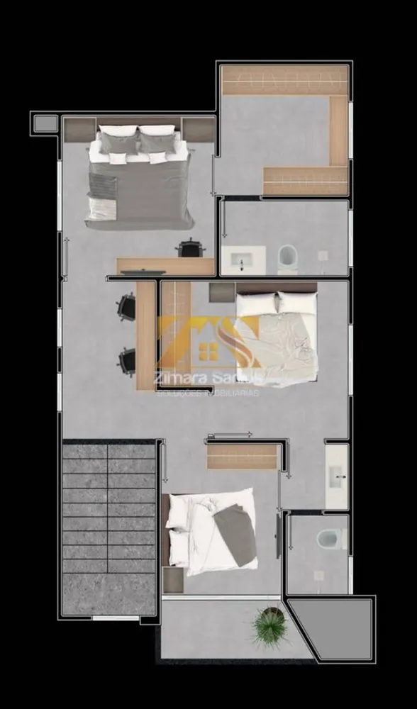 Sobrado, 3 quartos, 230 m² - Foto 11