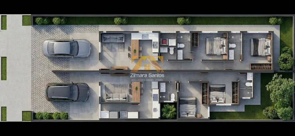 Casa, 2 quartos, 77 m² - Foto 3