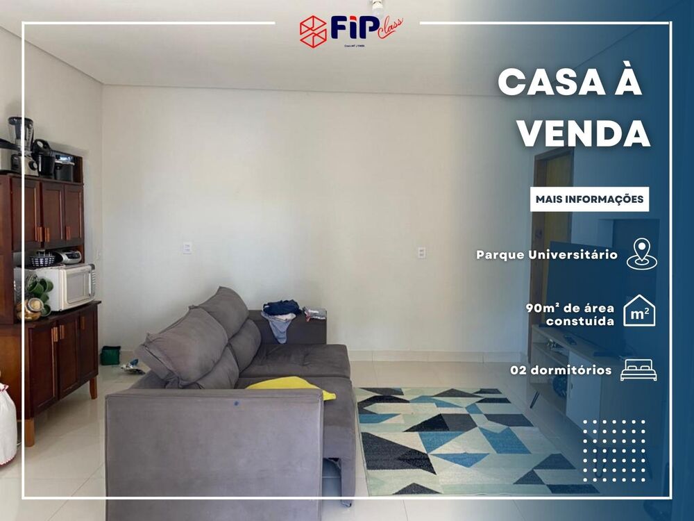 Casa à venda com 2 quartos - Foto 1