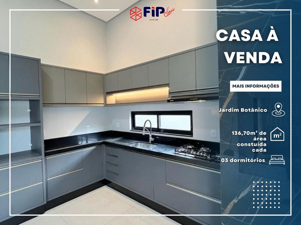 Casa, 3 quartos - Foto 1
