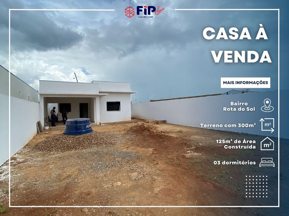 Casa à venda com 3 quartos - Foto 1