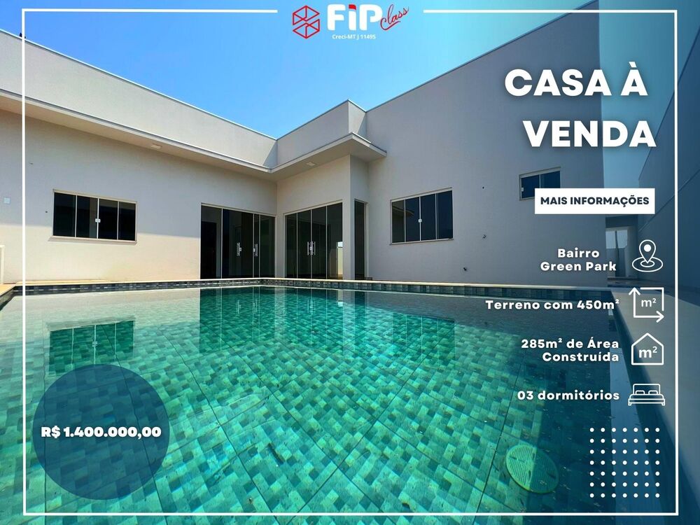 Casa, 3 quartos - Foto 1