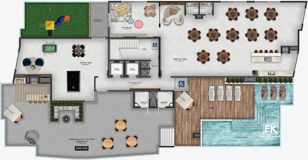 Apartamento, 3 quartos, 100 m² - Foto 9