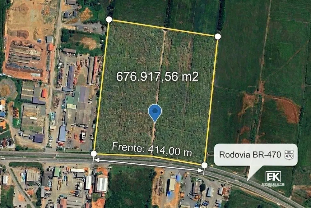 Terreno, 68 hectares - Foto 1